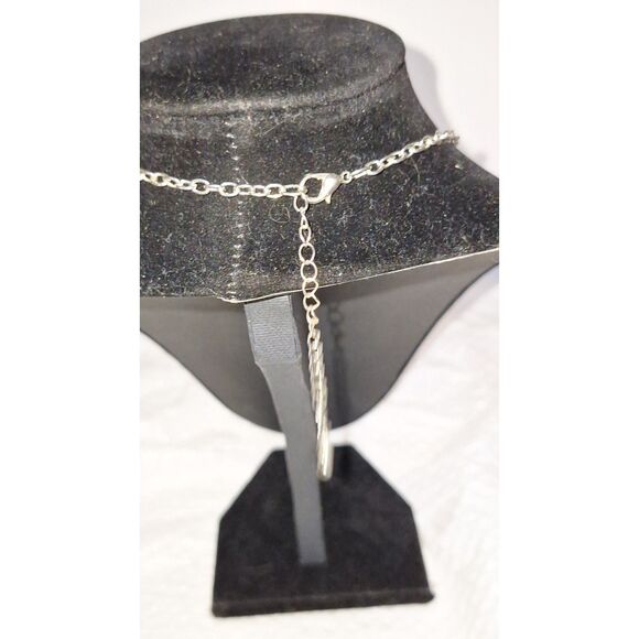 A Mosaic Abalone Shell Women's Necklace Pendant Sea Opal Mermaid Unique - Picture 5 of 9